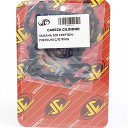[JJC399] JUNTA TAPA DE CILINDRO YAMAHA 100CRYPTON PREMIUM C/O´RING JC (00845P/O)