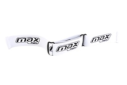 [MAX012] TIRA ELASTICA PARA ANTIPARRA MAX VG970 CLASSIC BLANCO