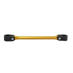 [MDA046] TRAVESAÑO 8202 ALUM. 195MM ORO MDA