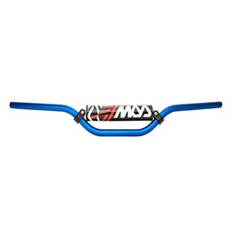 [MDA072] MANUBRIO 8024 ALUM. UNIVERSAL C/PAD HONDA TORNADO BAJO AZUL MDA