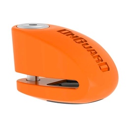 [OG23108] TRABA DISCO CON ALARMA 120DB 8262 10mm NARANJA FLUOR ONGUARD