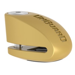 [OG23111] TRABA DISCO CON ALARMA 120DB 8265 10mm DORADO ONGUARD