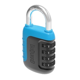 [OG23157] CANDADO 8243 40mm CON COMBINACION NEON AZUL ONGUARD