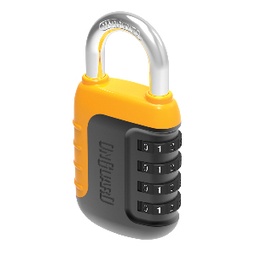 [OG23159] CANDADO 8243 40mm CON COMBINACION NEON NARANJA ONGUARD