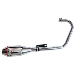 [PAO016] ESCAPE MOTO ZANELLA RX 150 ST2 CROMO DEPORTIVO (VARILLERO) PAOLUCCI (EM150RX22-D)