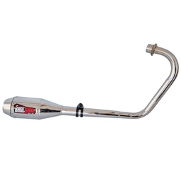 [PAO022] ESCAPE MOTO HONDA CG TITAN 150 ST2 SILEN ALUMINIO CROMO DEPORTIVO PAOLUCCI (EM150CG22-D)