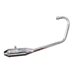 [PAO025] ESCAPE MOTO HONDA NEW CG TITAN 150 ST3 CROMO DEPORTIVO CON SORDINA PAOLUCCI (EM150NEWCG32-D)