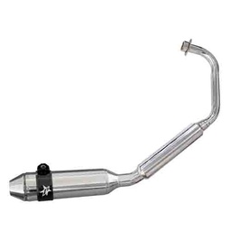 [PAO041] ESCAPE MOTO HONDA TWISTER CBX 250 ST3 CROMO DEPORTIVO CON SORDINA PAOLUCCI (EM250CBX32-D)