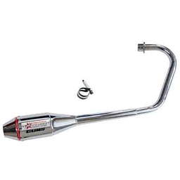 [PAO068] ESCAPE MOTO HONDA GLH 150 ST2 CROMO PAOLUCCI (EM150GLH22-D)