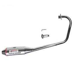 [PAO069] ESCAPE MOTO HONDA GLH 150 ST3 CROMO PAOLUCCI (EM150GLH32-C/D)