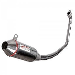 [PAO070] ESCAPE MOTO BAJAJ ROUSER 220 ST2 CROMO PAOLUCCI (EM220ROUSERNS220F22-D)