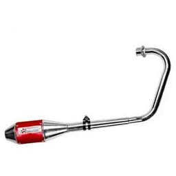 [PAO079] ESCAPE MOTO HONDA CG TITAN 150 ST2 STYLE ROJO DEPORTIVO PAOLUCCI (EM150CG23-SRO)