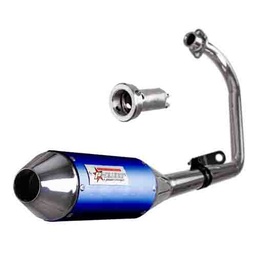 [PAO098] ESCAPE MOTO ZANELLA RX 150CC ST3 STYLE AZUL (VARILLERO) PAOLUCCI (EM150RX33-SAZ)