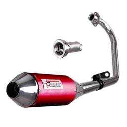 [PAO101] ESCAPE MOTO ZANELLA RX 150CC ST3 STYLE ROJO (VARILLERO) PAOLUCCI (EM150RX33-SRO)