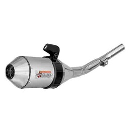[PAO103] ESCAPE MOTO YAMAHA XTZ 125CC POR ARRIBA ST2 STYLE GRIS PAOLUCCI (EM125XTZ23-SUPGR)