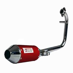 [PAO109] ESCAPE MOTO YAMAHA FZ25 ST2 STYLE ROJO PAOLUCCI (EM250FZ2523-SRO)