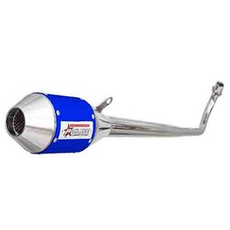 [PAO117] ESCAPE MOTO HONDA WAVE S 110CC ST2 STYLE AZUL PAOLUCCI (EM110WAVES23-SAZ)