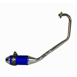 [PAO126] ESCAPE MOTO HONDA CB 125F ST3 ALUMINIO AZUL PAOLUCCI (EM125HCBF33-SAZ)