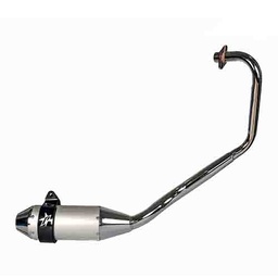 [PAO127] ESCAPE MOTO HONDA CB 125F ST3 ALUMINIO GRIS PAOLUCCI (EM125HCBF33-SGR)