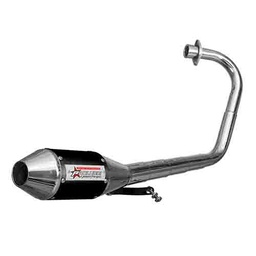 [PAO132] ESCAPE MOTO HONDA CG TITAN 150CC (LIBRE+200) ST2 STYLE NEGRO PAOLUCCI (EM150CG23-C+200NE)