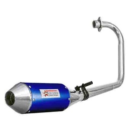 [PAO133] ESCAPE MOTO HONDA NEW CG TITAN 150CC ST3 STYLE AZUL PAOLUCCI (EM150NEWCG33-SAZ)