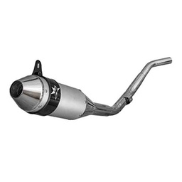 [PAO138] ESCAPE MOTO HONDA XR 150CC POR ARRIBA ST2 STYLE GRIS PAOLUCCI (EM150XR23-SUPGR)