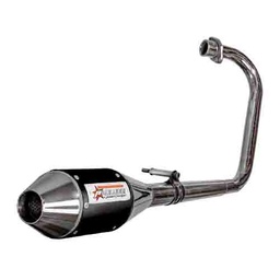 [PAO156] ESCAPE HONDA CG TITAN 150CC ST2 INOX STYLE NEGRO PAOLUCCI (EM150CG24-INE)