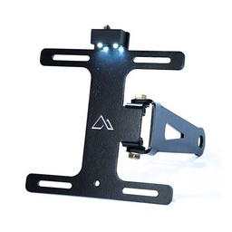 [PLT009] PORTA PATENTE CAFÉ RACER LATERAL PEAKLIGHT (PL)