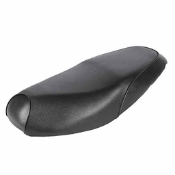 [PVC014] ASIENTO SMASH 110 / HONDA BIZ / MOTOMEL BIT / GUERRERO TRIP / OTRAS ECO CUERO NEGRO PLASTICA VC (677