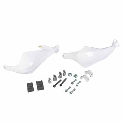 [PVC063] CUBRE MANOS COMPETICION BLANCO COMPL. C/KIT DE INSTALACION (JGO) Ø22 PLASTICA VC (761B)