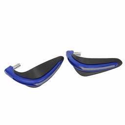 [PVC070] CUBRE MANOS OFF ROAD C/SPOILER AZUL/NEGRO (JGO) PLASTICA VC (1015)