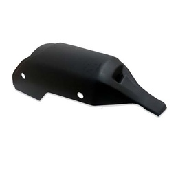 [PVC170] PROTECTOR ESCAPE SILECIADOR YAMAHA FZ 16 (E4718) Y OTRAS COLOR NEGRO MATE PLASTICA VC (946)
