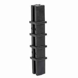 [PVC197] CONEXION SEPARADOR CAJON M LARGO 45 MM NEGRO PLASTICA VC (788)