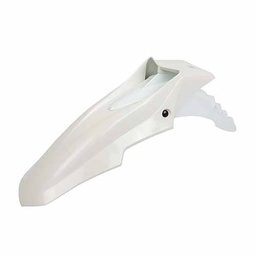 [PVC210] GUARDABARRO DELANTERO SUPERMOTO COMPLETO (2 PARTES) COLORES BLANCO/BLANCO PLASTICA VC (711)