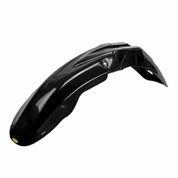 [PVC220] GUARDABARRO DELANTERO CROSS COMPLETO (2 PARTES) COLORES NEGRO/NEGRO PLASTICA VC (799)