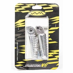 [PVC259] PEDALIN TRASERO RACING TEAM ALUMINIO MACIZO UNI. Ø6 JGO. PLASTICA VC (692)