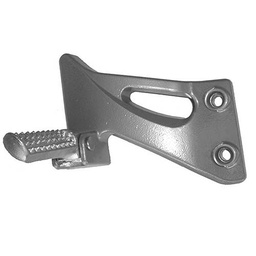 [PVC263] SOPORTE ORIGINAL C/PEDALIN ALUMINIO TRASERO DERECHO ZANELLA RX150 PLASTICA VC (690)