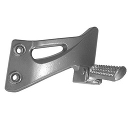 [PVC264] SOPORTE ORIGINAL C/PEDALIN ALUMINIO TRASERO IZQUIERDO ZANELLA RX150 PLASTICA VC (689)
