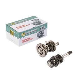 [W14988] EJES Y ENGRANAJES DE CAMBIO ST 70 DAX/MONDIAL DAX/GUERRERO 70 CORTO STD