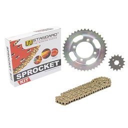 [W22191] KIT TRANSMISION HONDA SDH 125 STORM (40/15) 428H-118L C/CAD. DOR. STD