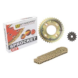 [W32192] KIT TRANSMISION HONDA NEW WAVE110 (2013-2014) (37/14) 420H C/CAD. DOR. STD