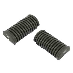 [W58616] JUEGO GOMA PEDALINES DELANTEROS SUZUKI EN125/GN125/ZANELLA HJ125  STD