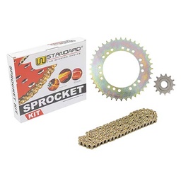 [W73193] KIT TRANSMISION YAMAHA XTZ 250 LANDER (40/13) 520H-106L C/CAD. DOR. STD