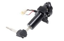 [W73501] LLAVE DE CONTACTO YAMAHA YBR 250 (Cable Rojo) STD