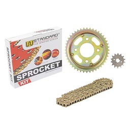 [W75191] KIT TRANSMISION HONDA CB1 44/14 428H-122L C/CAD. DOR STD