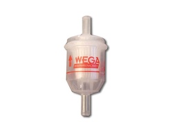 [FCC-404/1] FILTRO DE COMBUSTIBLE UNIVERSAL GRANDE PLASTICO WEGA FCC-404/1