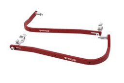 [WIR273] CUBREMANOS ENDURO SHOCK METAL UNIV. (ALMA DE ALUMINIO) REPUESTO ROJO WIRTZ (SHOCKMT-03)