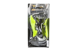 [WIR689] CUBREMANOS METAL (ALMA ALUMINIO) FLUO+NEGRO FREE WIRTZ (SHOCKMT-FLU)