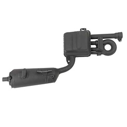 [Y77094] CAÑO DE ESCAPE (CURVA + ARANDELA) MOTOMEL SIRIUS 250 OEM