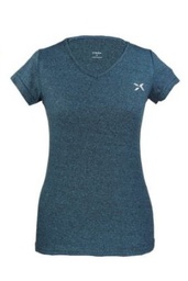 [YAK102] REMERA RUNNING MUJER JASPEADA PETROLEO XL YAKKA (4015)